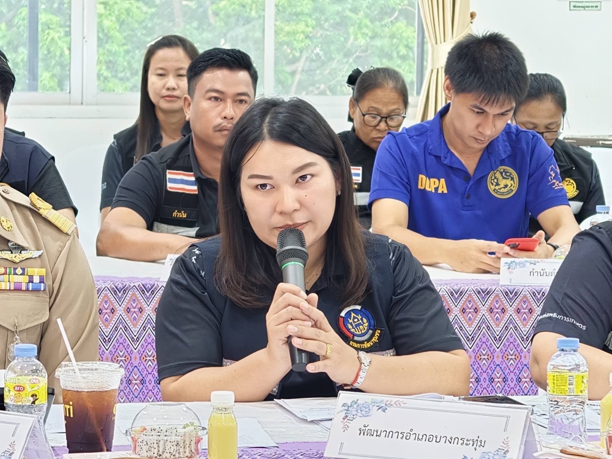  พช.บางกระทุ่ม ร่วมให้กำลังใจและต้อนรับคณะกรรมการคัดเลือกปลัดอำเภอแหวนทองคำ ระดับภาค ตามโครงการปลัดอำเภอแหวนทองคำ ประจำปีงบประมาณ พ.ศ.2569