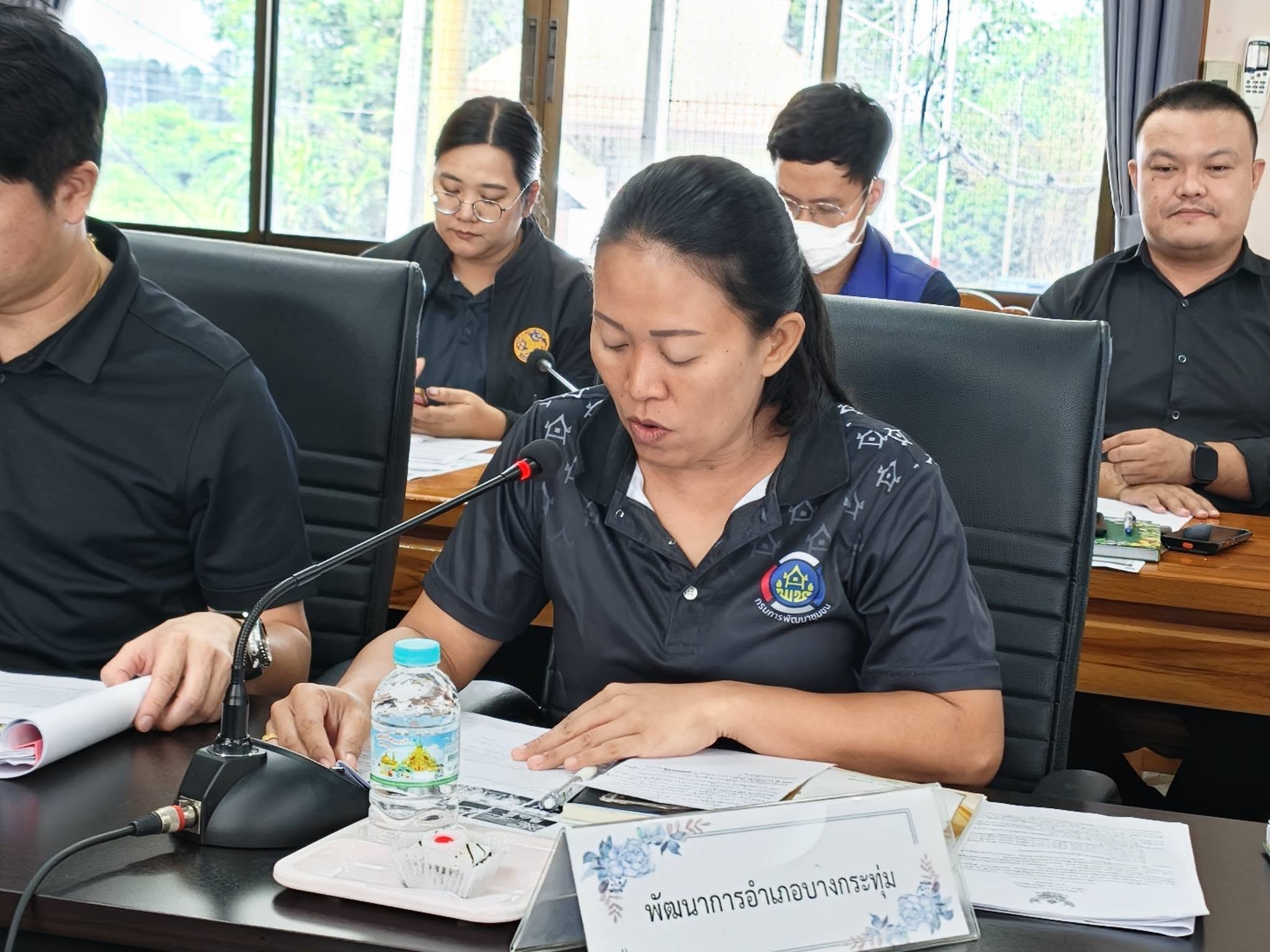🌟พช.บางกระทุ่ม ร่วมการประชุมหัวหน้าส่วนราชการฯ และสภากาแฟบางกระทุ่ม ประจำเดือนสิงหาคม 2569