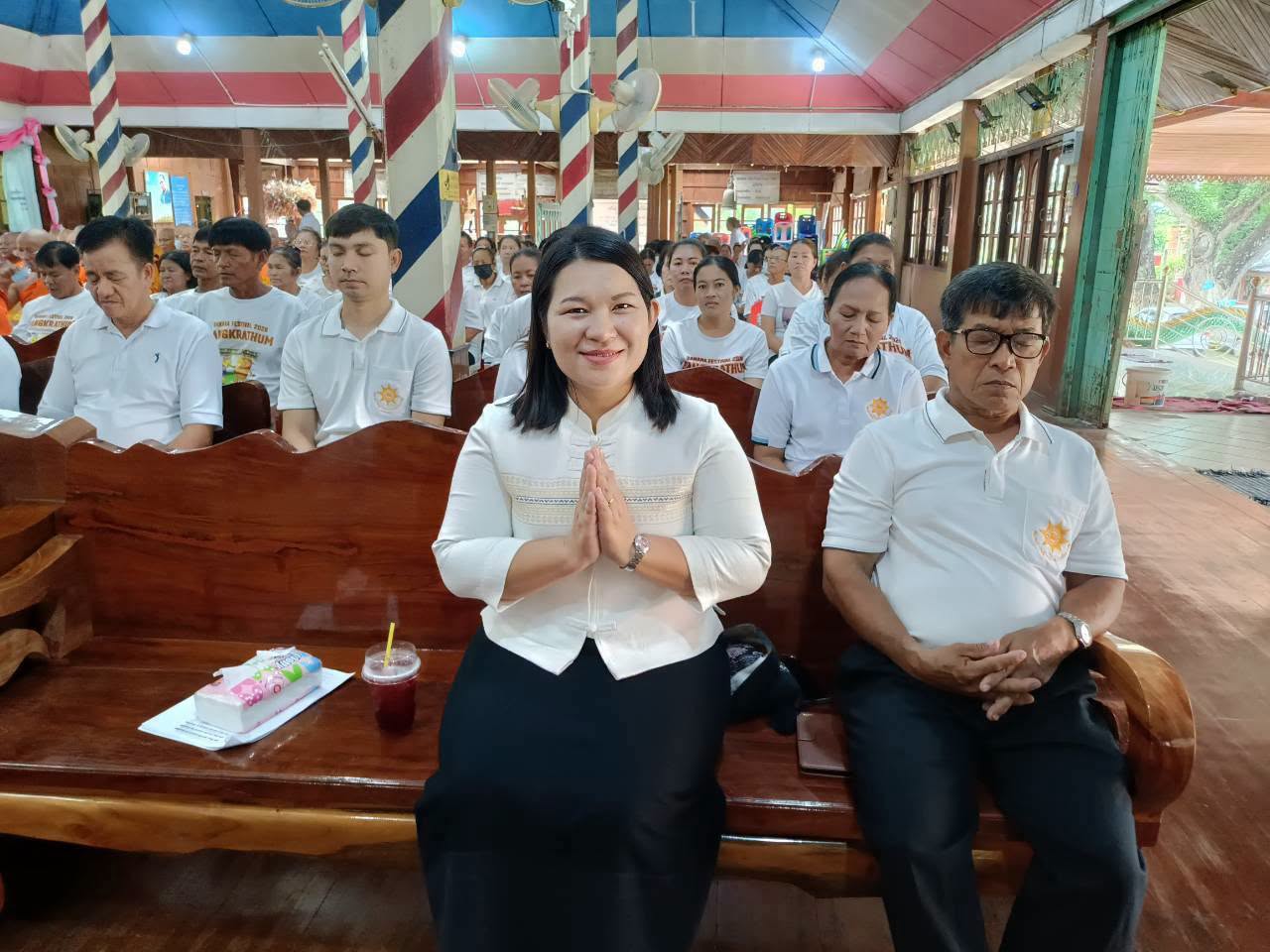 🌟 พช.บางกระทุ่ม ร่วมพิธีสวดพระพุทธมนต์และเจริญจิตตภาวนาอุทิศถวายพระราชกุศล แด่สมเด็จพระนางเจ้าสิริกิติ์ พระบรมราชินีนาถ พระบรมราชชนนีพันปีหลวง และเพื่ออุทิศถวายเป็นพระราชกุศล แด่สมเด็จพระเจ้าลูกเธอ เจ้าฟ้าพัชรกิติยาภา นเรนทิราเทพยวดี กรมหลวงราชสาริณีสิริพัชร มหาวัชรราชธิดา ตามมติมหาเถรสมาคม มติที่ 37/2569