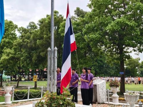 🌟พช.บางกระทุ่ม ร่วมกิจกรรมเคารพธงชาติและร้องเพลงชาติ​ เนื่องในวันพระราชทานธงชาติไทย 2569 กันยายน (Thai National Flag Day) ประจำปี​ 2569​​